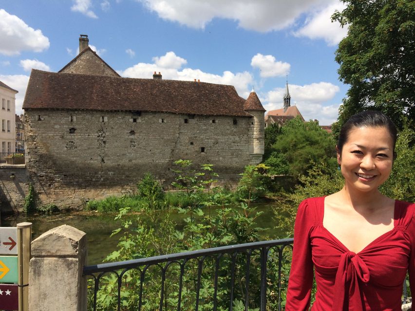Samika HONDA à Chablis Samika HONDA à Chablis