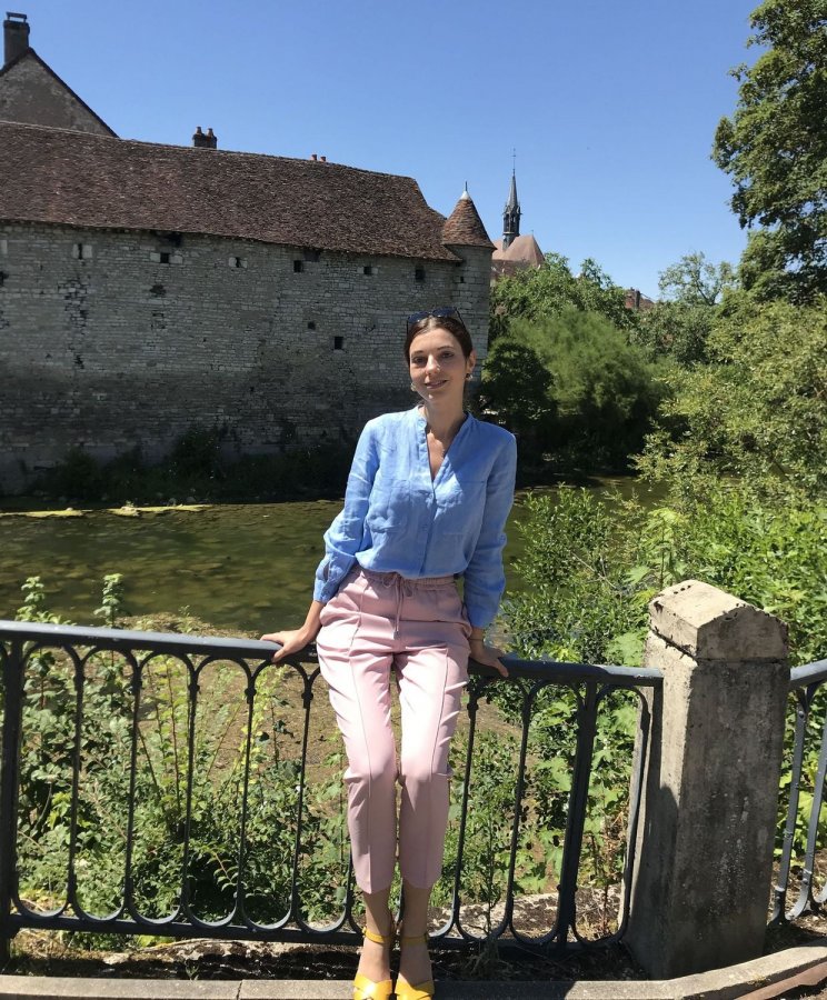Axia Marinescu à Chablis Axia Marinescu à Chablis